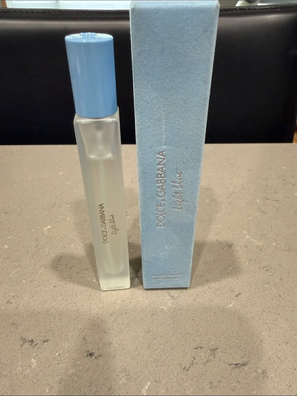 Dolce & Gabanna light blue EDT Travel Size.  New/ Unused